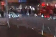 【動画】 渋谷区笹塚の甲州街道でタクシーが歩行者5人をはね1人心肺停止