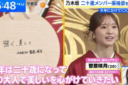 菅原咲月 ｢今年は二十歳になってより大人で美しいを心がけていきたい｣【乃木坂46】