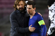 【海外サッカー】ピルロ監督が去就問題に揺れるメッシに「身体的な問題の方が大きい」と自論 クリロナとの共演にも言及