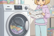 新しい洗濯機の説明書が分からない