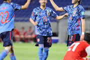 【日本代表 vs タジキスタン】試合終了！後半は橋本＆川辺がゴール！日本が4-1で快勝！