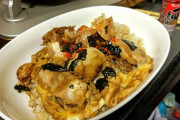 【画像】ワイの作った親子丼、最強すぎる