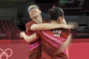【速報】水谷隼、伊藤美誠組が日本卓球界悲願の金メダルｷﾀ━━━━(ﾟ∀ﾟ)━━━━!!