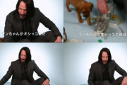 【画像】キアヌ・リーブスさん、一瞬頭おかしくなるがすぐに正気を取り戻す