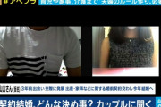 「口約束では不安だった。締結して前向きになれた」婚前に書面を交わす契約結婚が話題に