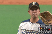 日ハム・谷川、古巣阪神を相手にゲッツーで火消し成功！　…のはずが4失点