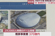 「新野球場はプロ野球が開催できる“ドーム型”で」浜松市長が知事に要望　費用面から議会が反対