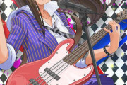 【モバマス】渋谷凛がベースを弾いてる絵があるらしい