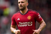 【マンチェスター・U】DFルーク・ショー、筋肉系のトラブルで数週間離脱の可能性