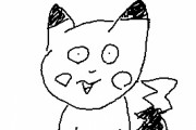 【画像】何も見ずにピカチュウを描ける奴ｗｗｗｗｗｗｗｗｗ