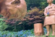 韓国メディア「少女像にひざまずく安倍の銅像を公開」　→韓国メディア「日本のマスコミが勝手に安倍だと報じた」