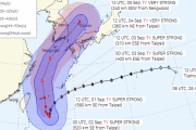 台風11号、朝鮮半島に近づく……韓国の台風情報がまともになっちゃったってマジ？