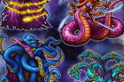 【画像】FF1~4の歴代四天王をご覧ください