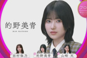 【画像】櫻坂46の12th新センター的野美青がこちらｗｗｗｗｗｗｗｗｗｗｗｗｗｗｗｗｗｗ