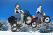 「海外の反応まとめ」　スーパーカブ第１０話、小熊と礼子の雪遊び