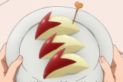 【画像】外国人「なぜ日本のアニメはリンゴの皮を剥くんだ…？」