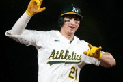 アスレチックスが24歳のソダーストロム外野手と7年総額134億円で延長合意、球団史上最大の保証額