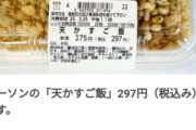 ローソンに300円握りしめて行くと買えるお弁当ｗｗｗｗｗｗ