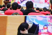 【画像】中国の大学生、デスクトップをギャルゲ画像にしていたことを忘れてプレゼンを始め人生終了ｗｗｗｗｗｗ