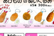 【朗報】来年発売予定の揚げ物ぬいぐるみガチャ、かわいい