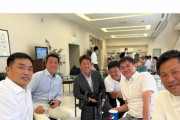 山崎武司「濃いメンツで写真撮ったw」