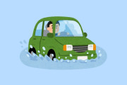 【衝撃】韓国人「台風で水没した日本の駐車場を見た結果」