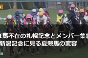 G1馬不在の札幌記念とメンバー集結の新潟記念に見る夏競馬の変容
