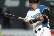 日ハム中田翔.273(44-12) 6本 12打点 長打率.727 OPS1.080