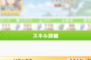 【ウマ娘】レース終盤に持久力が回復する「リラックス」ってどうなんすかね？