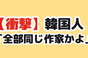 【衝撃】韓国人「このあらすじ全部、同じ作家が描いてる」