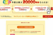 マイナポイント第2弾楽しみ部