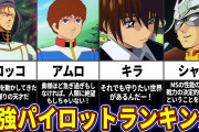 【朗報】ガンダムの最強キャラクターランキング、遂に決まる
