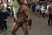 【画像】大阪にヤバそうな獣人が現れるｗｗｗｗｗ