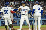 【海外の反応】大谷翔平が44号、ベッツ・フリーマンのMVPトリオが3連発【MLB】