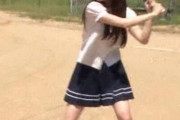 【動画】美女さんがバッティングセンターに挑戦した結果ｗｗｗｗｗｗｗｗｗｗｗｗ