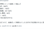 【悲報】令和男子「結婚しろって言うけど、コレだけの金額、一体どうすればいいの？