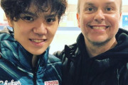 デビット・ウィルソン。宇野昌磨とのコラボについて語る。