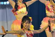 1人だけ汗だくになっている伊藤百花ちゃん