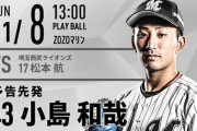 一軍試合実況　11月8日13:00～ ロッテ－西武 (先発 小島×松本)