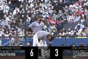 藤原、今季初タイムリー！相手守備ミスも絡みロッテが2点返して3点差！