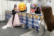 【SKE48】握手会を行っている須田亜香里さんを物陰から密かに見つめる斉藤真木子さん！