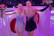 GPスケートカナダインターナショナル 女子シングル。坂本花織 選手が金メダル。松生理乃 選手が銅メダル。