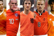 ◆オランダ代表◆「歴代ベスト11」を英メディア選出！クライフ、フリットらが並ぶ豪華布陣...