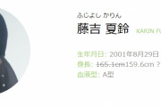 藤吉夏鈴の身長が･･･！？欅坂46運営、グループ改名と新サイト開設目前に公式プロフィール欄で遊ぶ