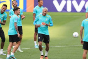 【速報】ブラジル代表…6日の日本戦へ戦術練習公開4‐4‐2でネイマール先発濃厚キターー！！ｗｗｗｗ