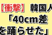 【衝撃】韓国人「170cmの日本人、40cmデカい相手を踊らせてる」