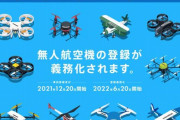 国土交通省、100g以上のドローンやラジコンなど登録義務化…未登録は飛行禁止！