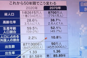 【画像あり】50年後の日本、ガチで希望がなさすぎるｗｗｗｗｗｗｗｗｗｗ