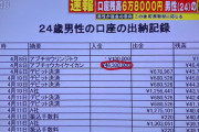 【悲報】4630万男、振込前は『残金685円』だった事を晒されてしまうｗｗｗｗ