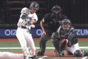 西武滝澤、１番スタメン起用に応える二塁打！